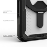 UAG รุ่น Plasma XTE (Magsafe) - เคส iPhone 17 Pro - สี Black/Clear