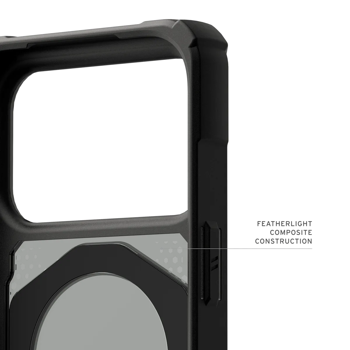 UAG รุ่น Plasma XTE (Magsafe) - เคส iPhone 17 Pro - สี Black/Pop Orange