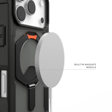 UAG รุ่น Plasma XTE (Magsafe) - เคส iPhone 17 Pro - สี Black/Pop Orange