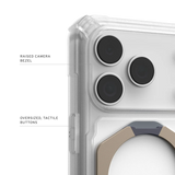 UAG รุ่น Plasma XTE (Magsafe) - เคส iPhone 17 Pro - สี Clear/Titanium