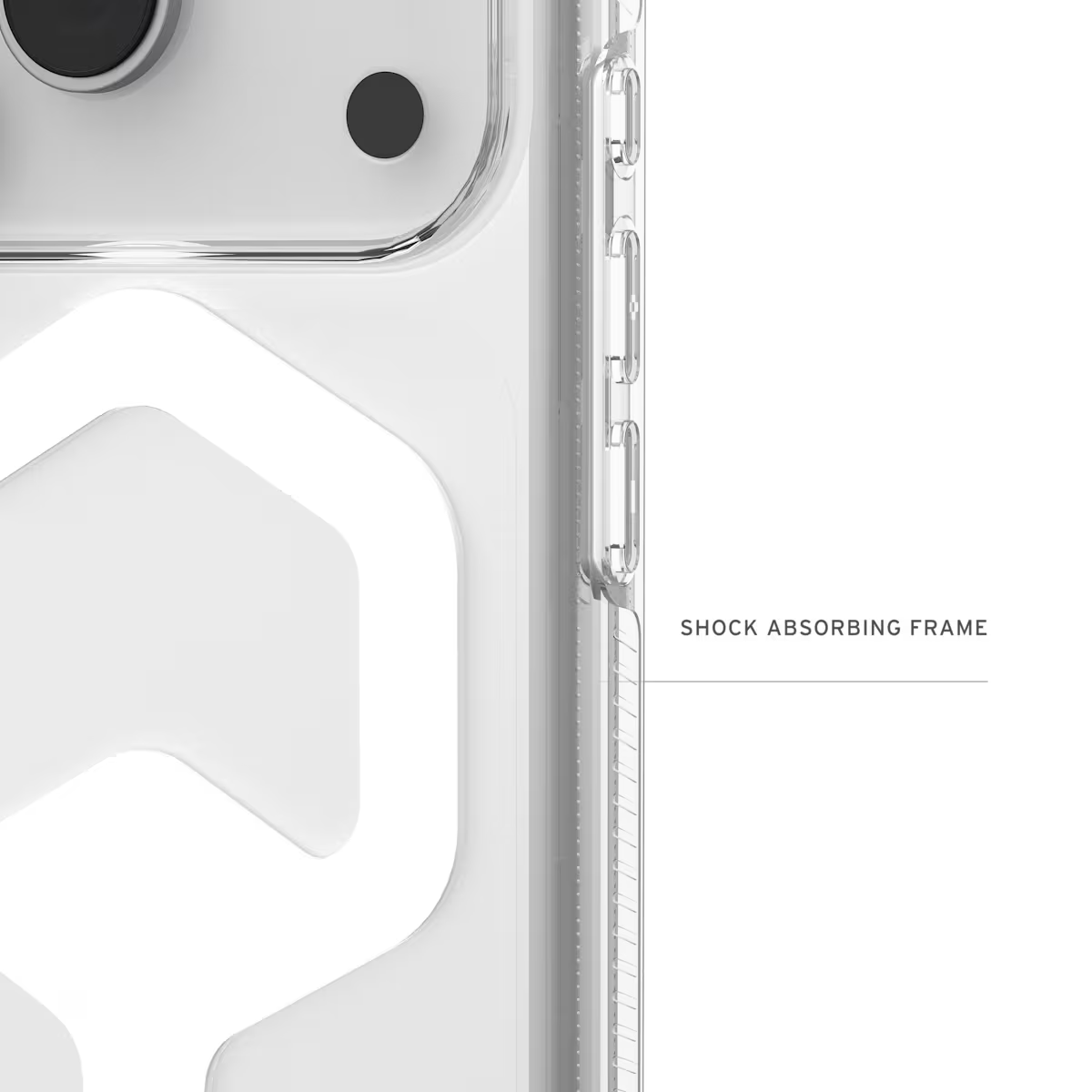 UAG รุ่น Plyo Pro - เคส iPhone 17 Pro - สี Ice/White