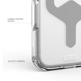 UAG รุ่น Plyo Pro - เคส iPhone 17 Pro - สี Ice/Silver