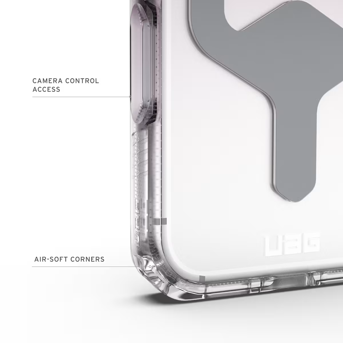 UAG รุ่น Plyo Pro - เคส iPhone 17 Pro - สี Black/Clear Ombre