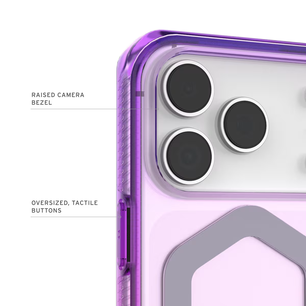 UAG รุ่น Plyo Pro - เคส iPhone 17 Pro - สี Purple/Pink Ombre