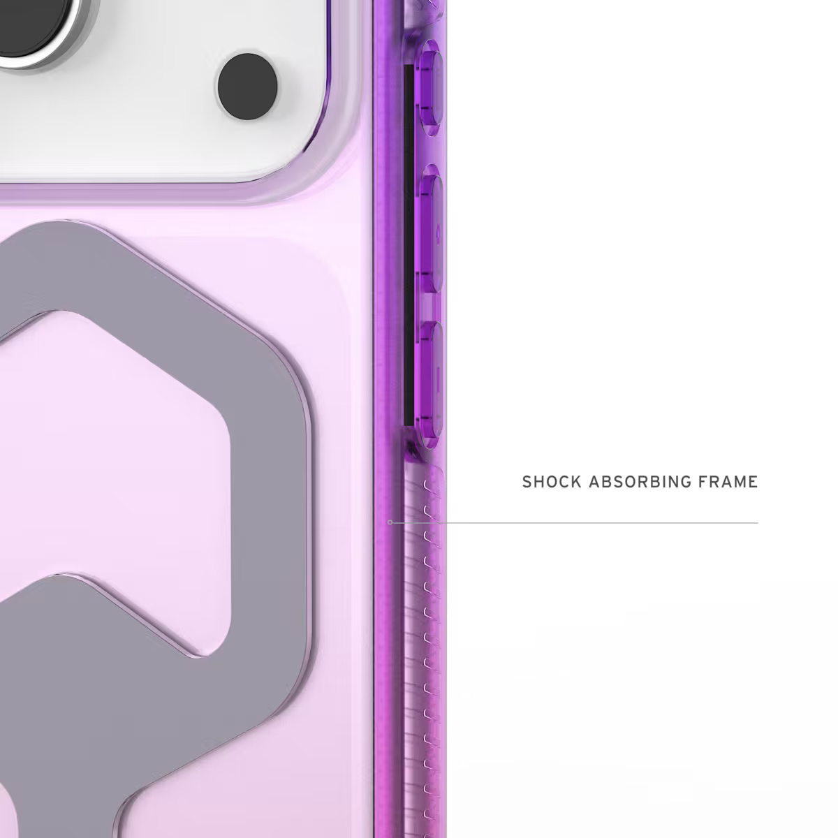 UAG รุ่น Plyo Pro - เคส iPhone 17 Pro - สี Purple/Pink Ombre