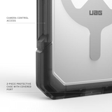 UAG รุ่น Trooper (Magsafe) - เคส iPhone 17 Pro - สี Clear/Ash