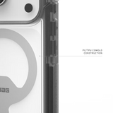 UAG รุ่น Trooper (Magsafe) - เคส iPhone 17 Pro - สี Clear/Ash