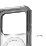 UAG รุ่น Trooper (Magsafe) - เคส iPhone 17 Pro - สี Clear/Ash