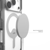 UAG รุ่น Trooper (Magsafe) - เคส iPhone 17 Pro - สี Clear/Ash