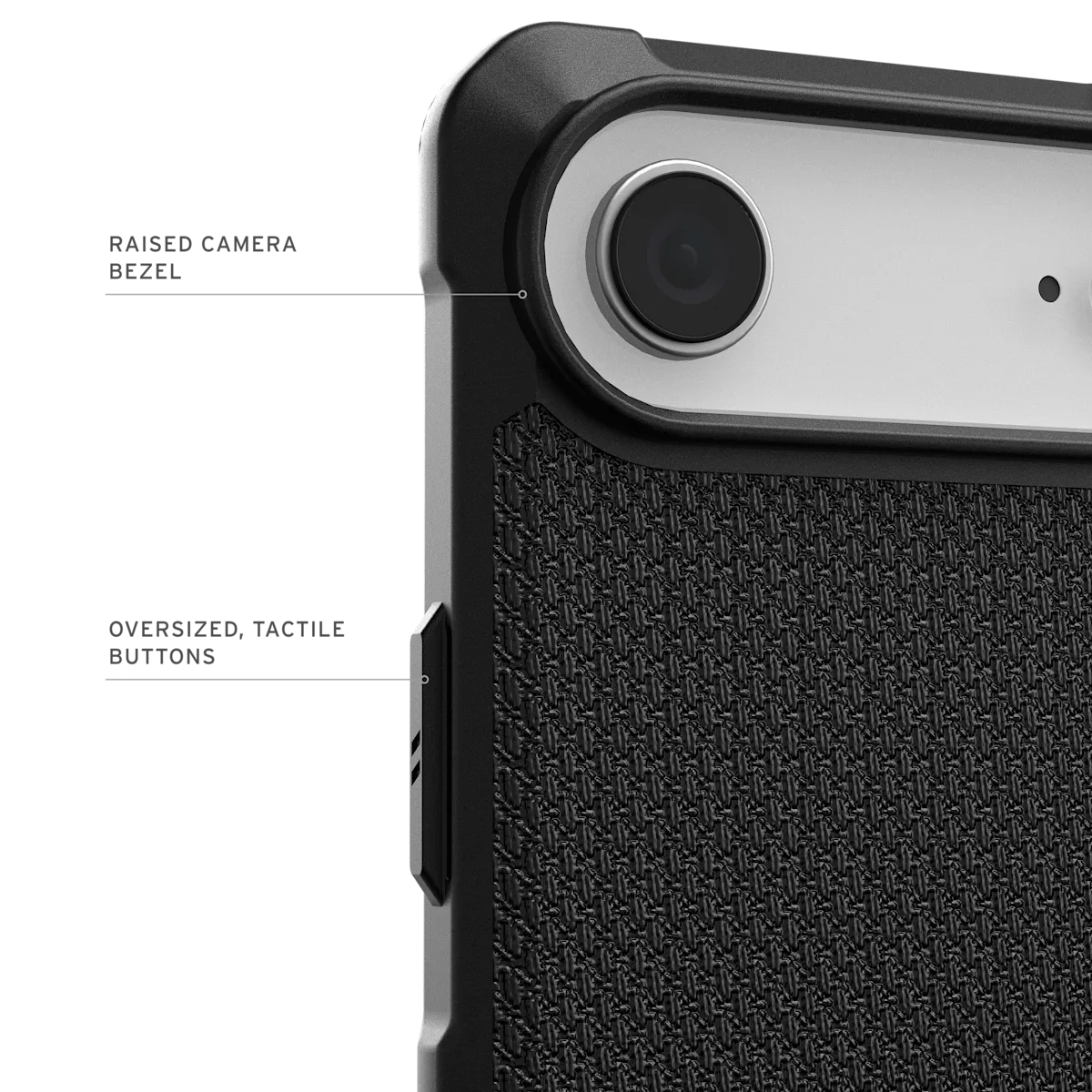 UAG รุ่น Metropolis LT (MagSafe) - เคส iPhone Air - สี Kevlar Black