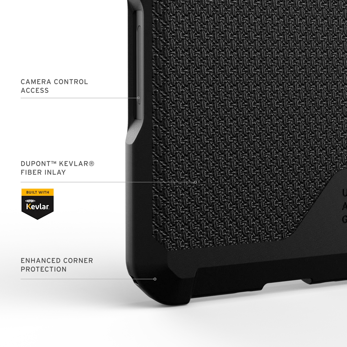 UAG รุ่น Metropolis LT (MagSafe) - เคส iPhone Air - สี Kevlar Black