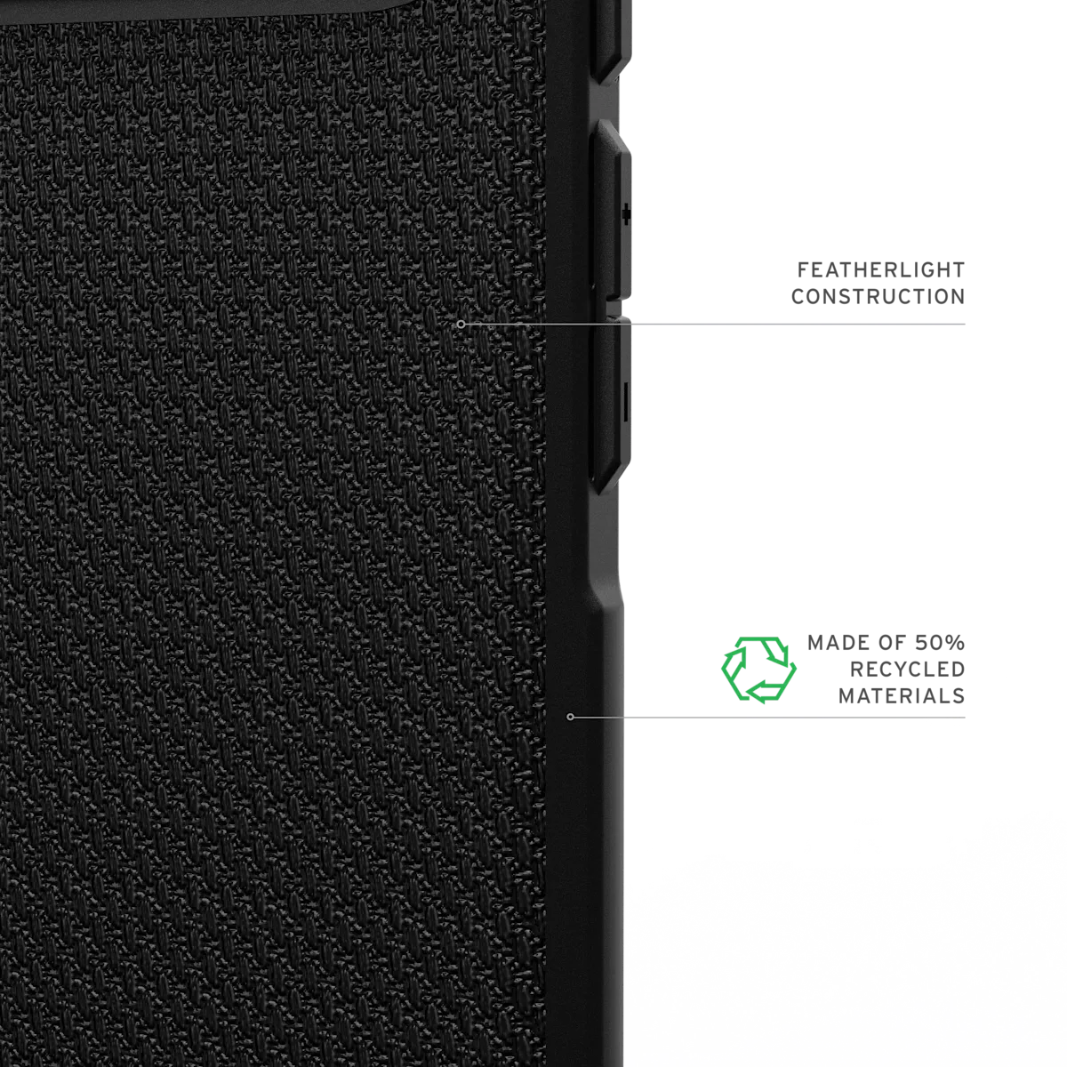 UAG รุ่น Metropolis LT (MagSafe) - เคส iPhone Air - สี Kevlar Black