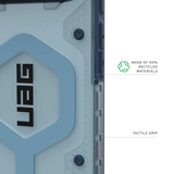 UAG รุ่น Pathfinder Clear (Magsafe) - เคส iPhone Air - สี Blues/Lanyard