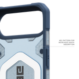 UAG รุ่น Pathfinder Clear (Magsafe) - เคส iPhone Air - สี Blues/Lanyard