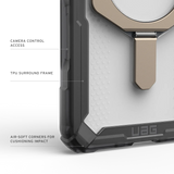 UAG รุ่น Plasma XTE (Magsafe) - เคส iPhone Air - สี Ash/Titanium