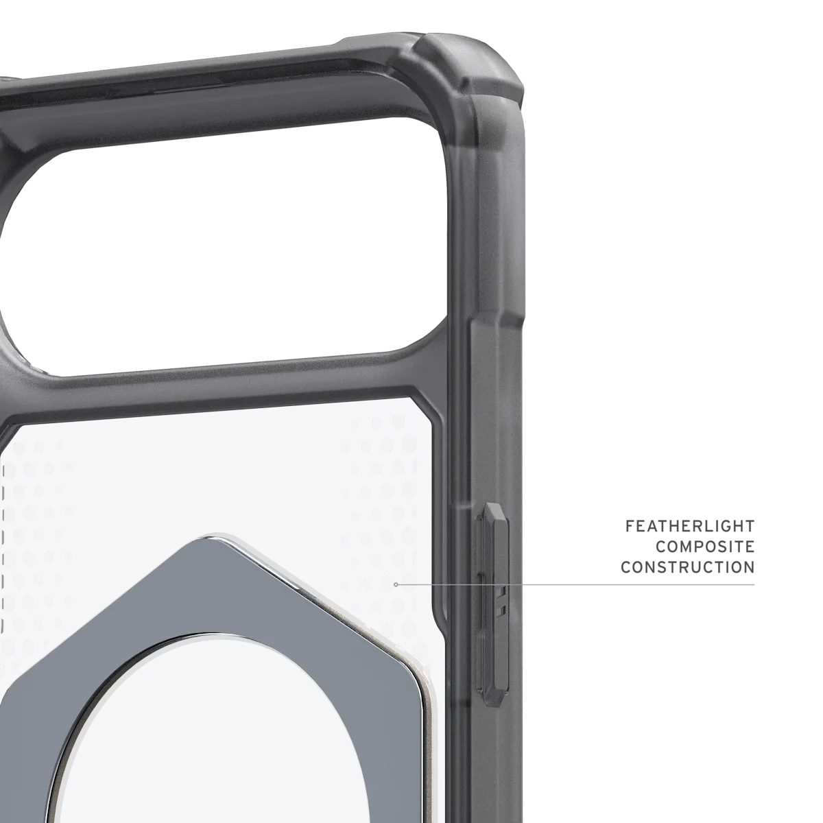 UAG รุ่น Plasma XTE (Magsafe) - เคส iPhone Air - สี Ash/Titanium