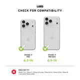 UAG รุ่น Lens Shield - กระจกเลน์กล้อง iPhone 17 Pro/ 17 Pro Max - สี titanium