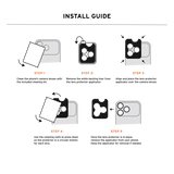 UAG รุ่น Lens Shield - กระจกเลน์กล้อง iPhone 17 Pro/ 17 Pro Max - สี flamed-titanium