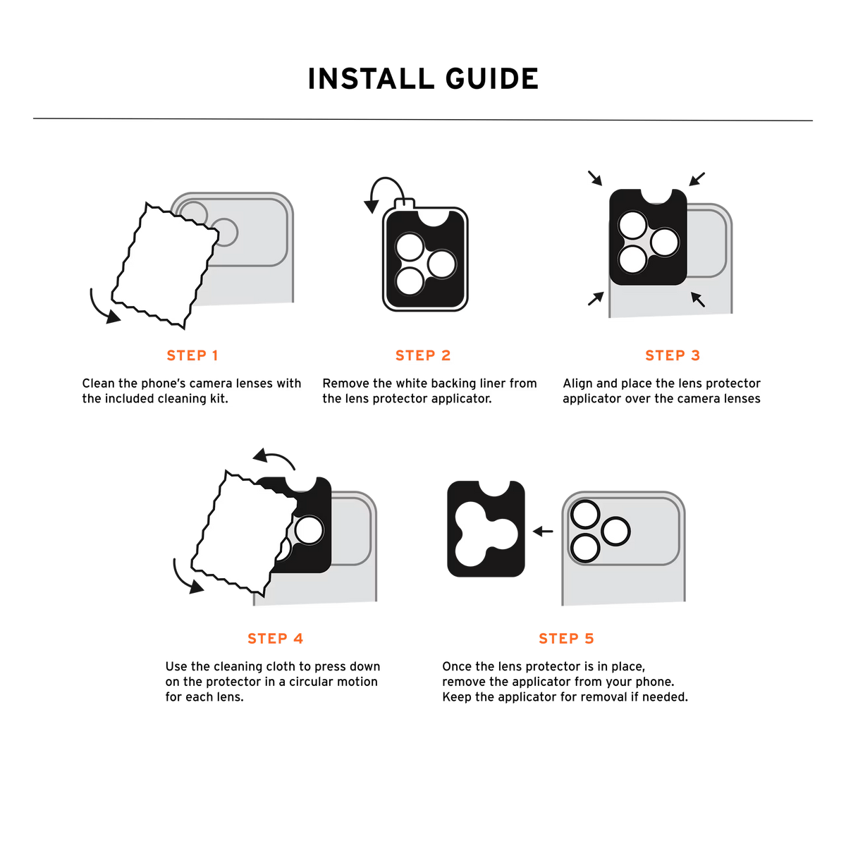 UAG รุ่น Lens Shield - กระจกเลน์กล้อง iPhone 18 Pro / 18 Pro Max / 17 Pro / 17 Pro Max - สี Titanium