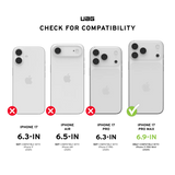 UAG รุ่น Essential Armor (MagSafe) – เคส iPhone 17 Pro Max – สี Ash