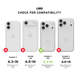 UAG รุ่น Dot (Magsafe) - เคส iPhone 17 Pro - สี Ash