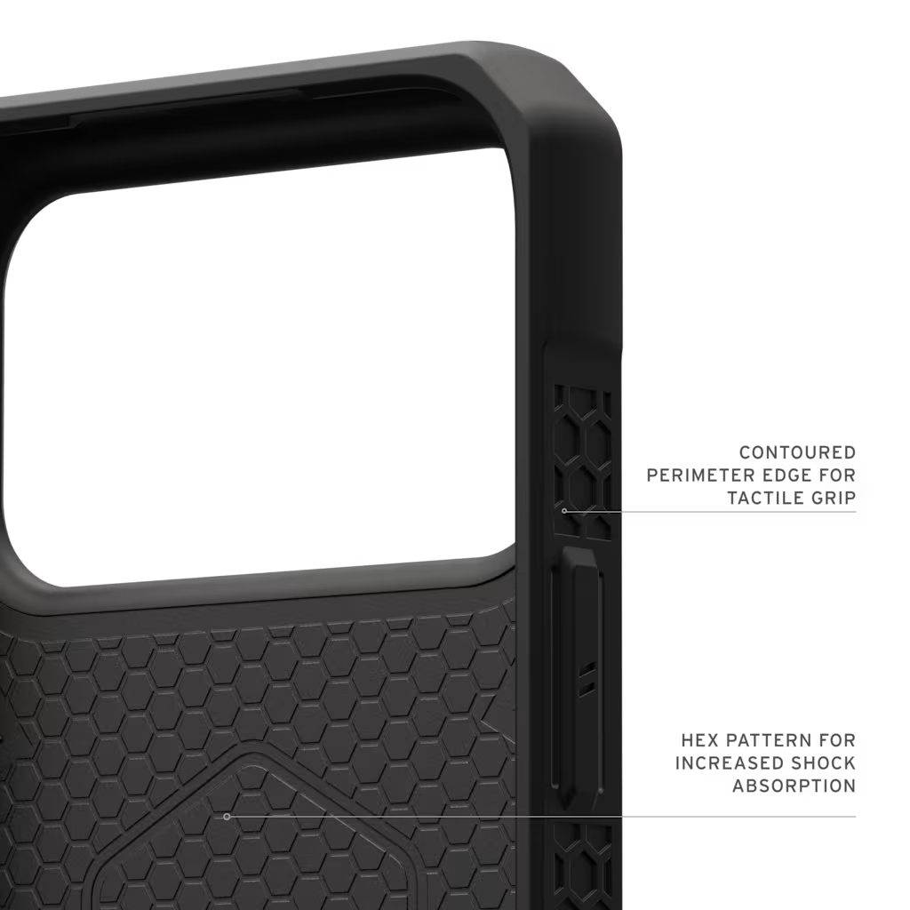 UAG รุ่น Monarch Pro - เคส iPhone 17 Pro Max – สี Forged Carbon Fiber/Blue (Limited Edition)