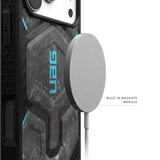 UAG รุ่น Monarch Pro - เคส iPhone 17 Pro Max – สี Forged Carbon Fiber/Blue (Limited Edition)