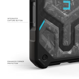 UAG รุ่น Monarch Pro - เคส iPhone 17 Pro – สี Forged Carbon Fiber/Blue (Limited Edition)