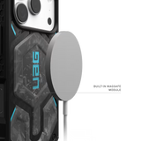 UAG รุ่น Monarch Pro - เคส iPhone 17 Pro – สี Forged Carbon Fiber/Blue (Limited Edition)