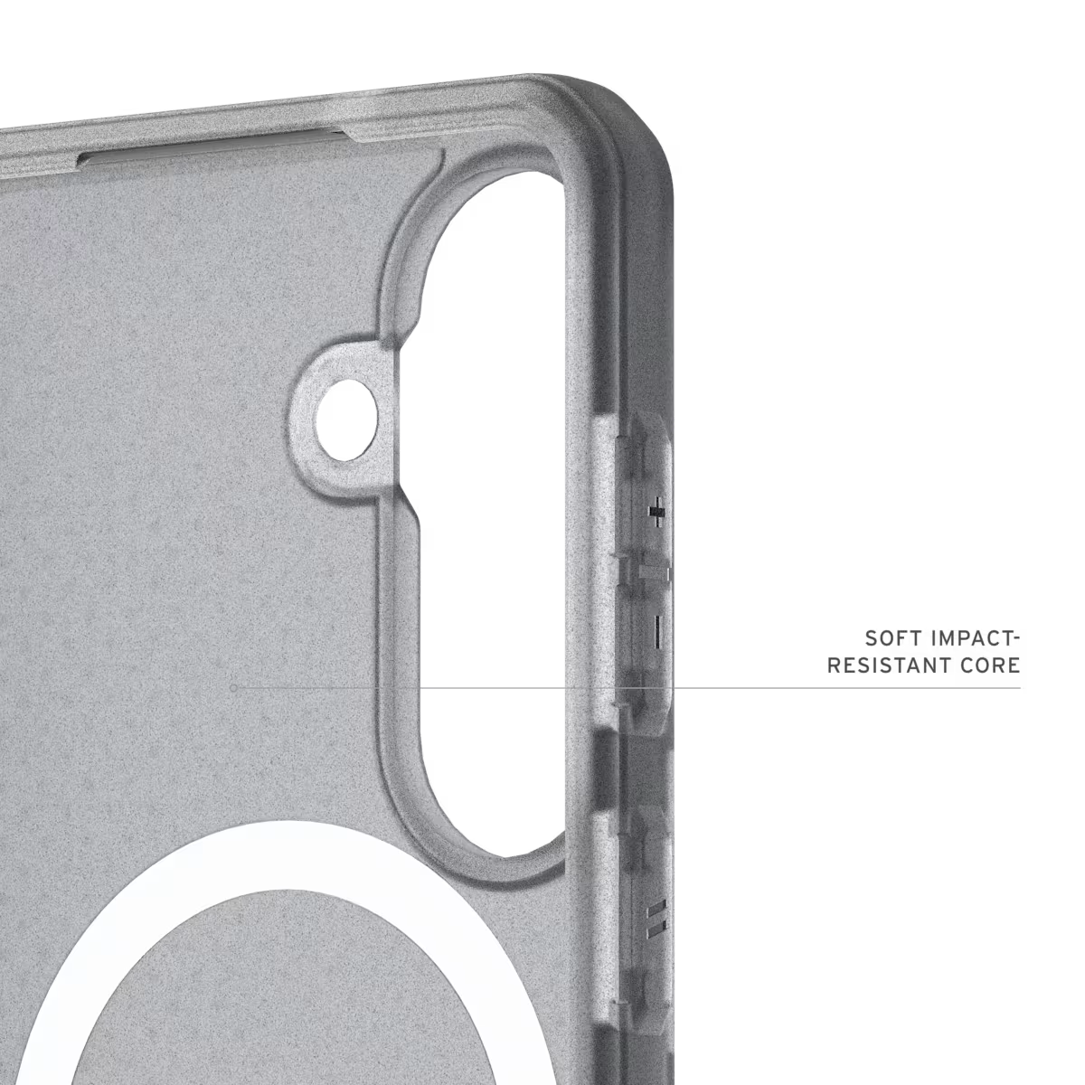 UAG รุ่น Dot (Magnetic) - เคส Galaxy S26 - สี Ash