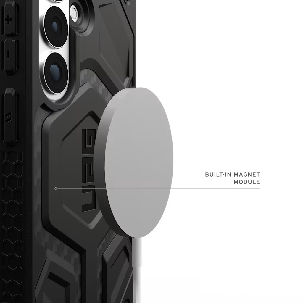 UAG รุ่น Monarch Pro - เคส Galaxy S26 - สี Carbon Fiber