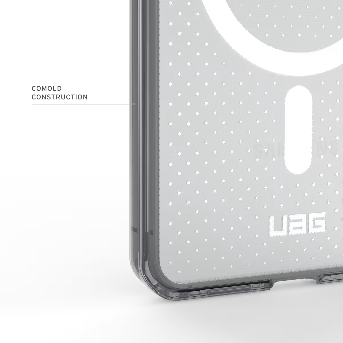 UAG รุ่น Dot (Magnetic) - เคส Galaxy S26 Plus - สี True Clear Ice/Ash