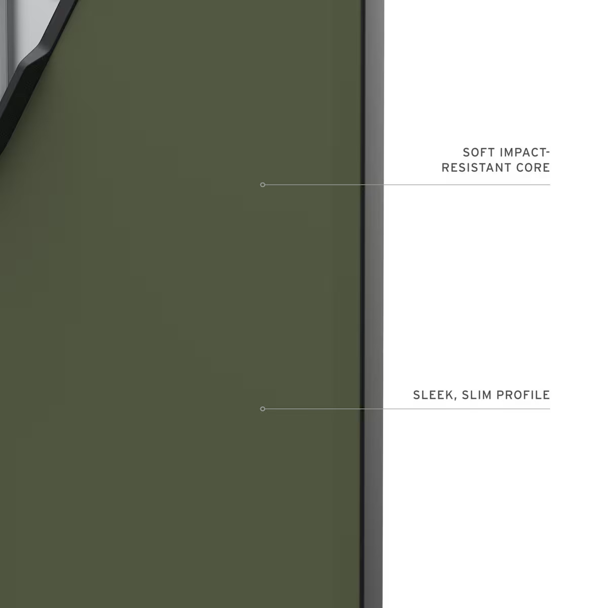 UAG รุ่น Civilian LT (Magnetic) - เคส Galaxy S26 Ultra - สี Olive Drab
