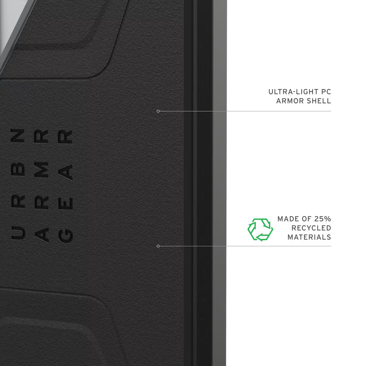 UAG รุ่น Civilian (Magnetic) - เคส Galaxy S26 Ultra - สี Black