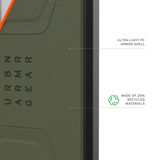 UAG รุ่น Civilian (Magnetic) - เคส Galaxy S26 Ultra - สี Olive Drab/Orange