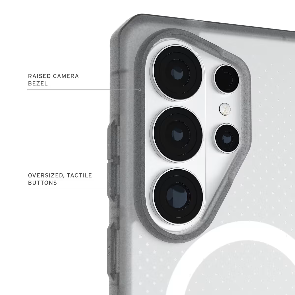 UAG รุ่น Dot (Magnetic) - เคส Galaxy S26 Ultra - สี Frosted Ice/Ash