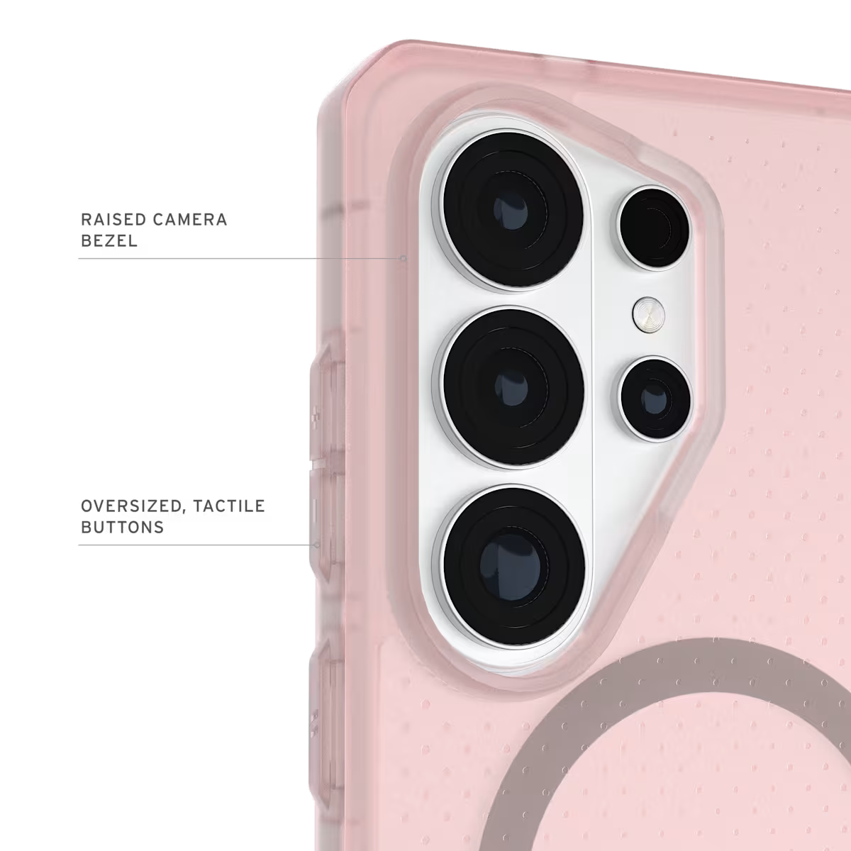 UAG รุ่น Dot (Magnetic) - เคส Galaxy S26 Ultra - สี Rose