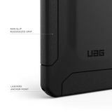 UAG รุ่น Scout - เคส Galaxy A37 - สี Black