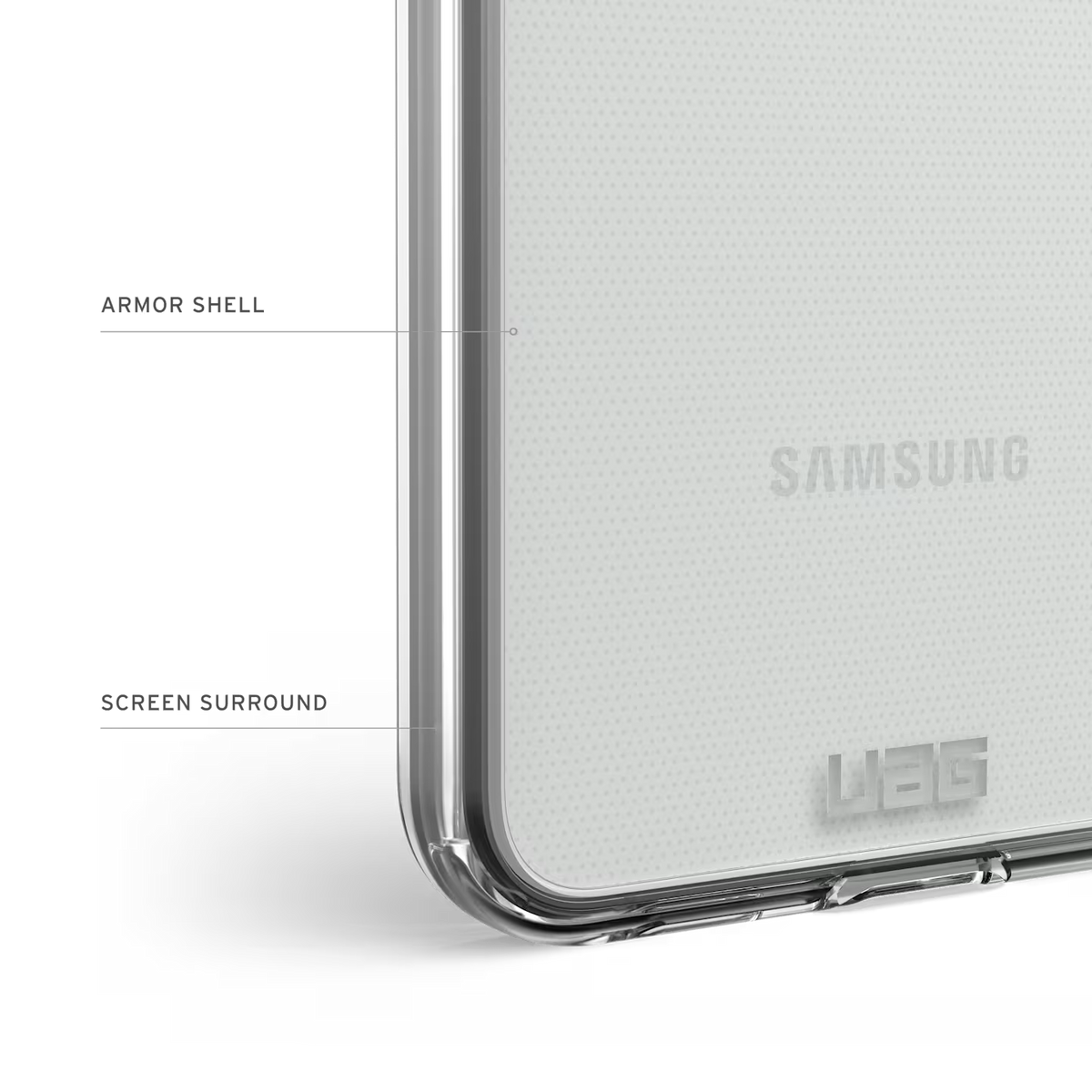 UAG รุ่น Scout Clear - เคส Galaxy A57 - สี Clear