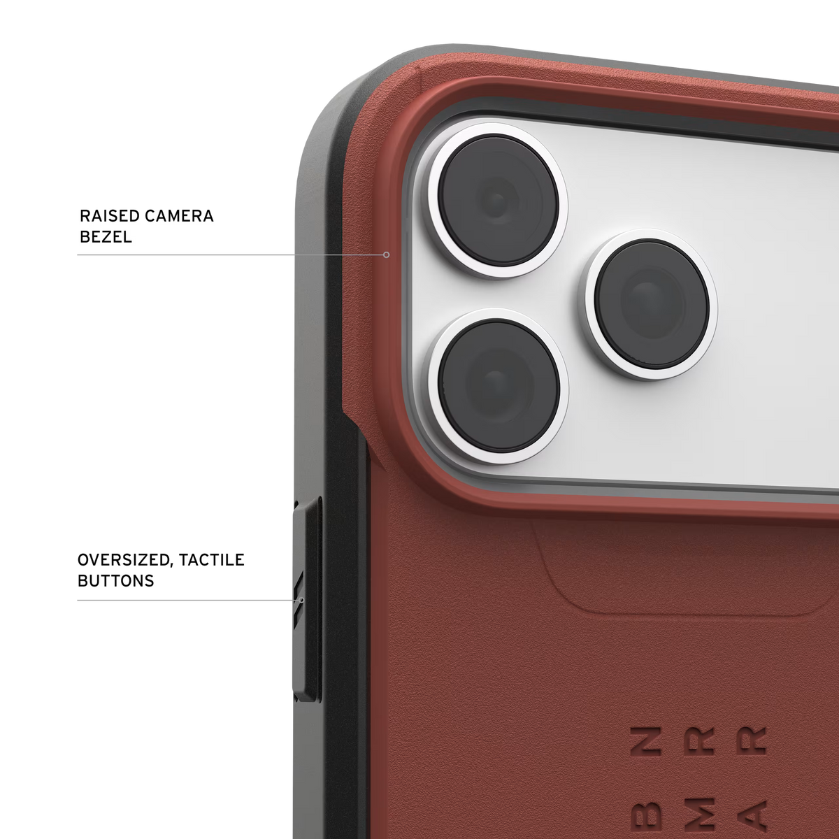 UAG รุ่น Civilian (Magsafe) - เคส iPhone 17 Pro Max / 18 Pro Max - สี Burgundy