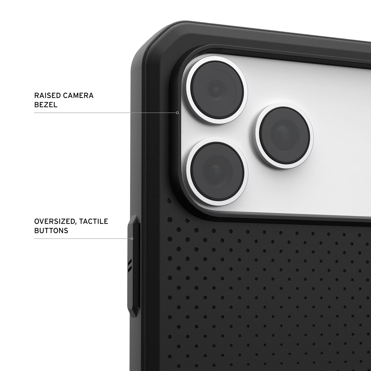 UAG รุ่น Dot (Magsafe) - เคส iPhone 17 Pro Max / 18 Pro Max - สี Black