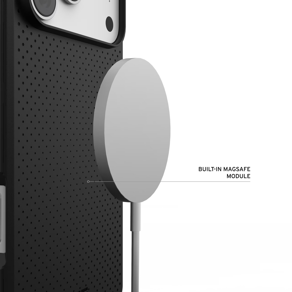UAG รุ่น Dot (Magsafe) - เคส iPhone 17 Pro Max / 18 Pro Max - สี Black
