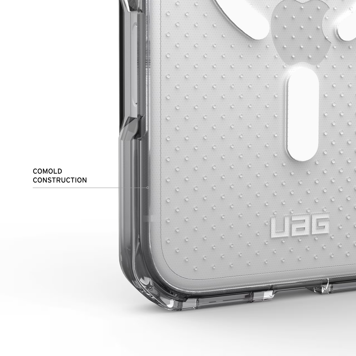 UAG รุ่น Dot (Magsafe) - เคส iPhone 17 Pro Max / 18 Pro Max - สี Ice/Smoke