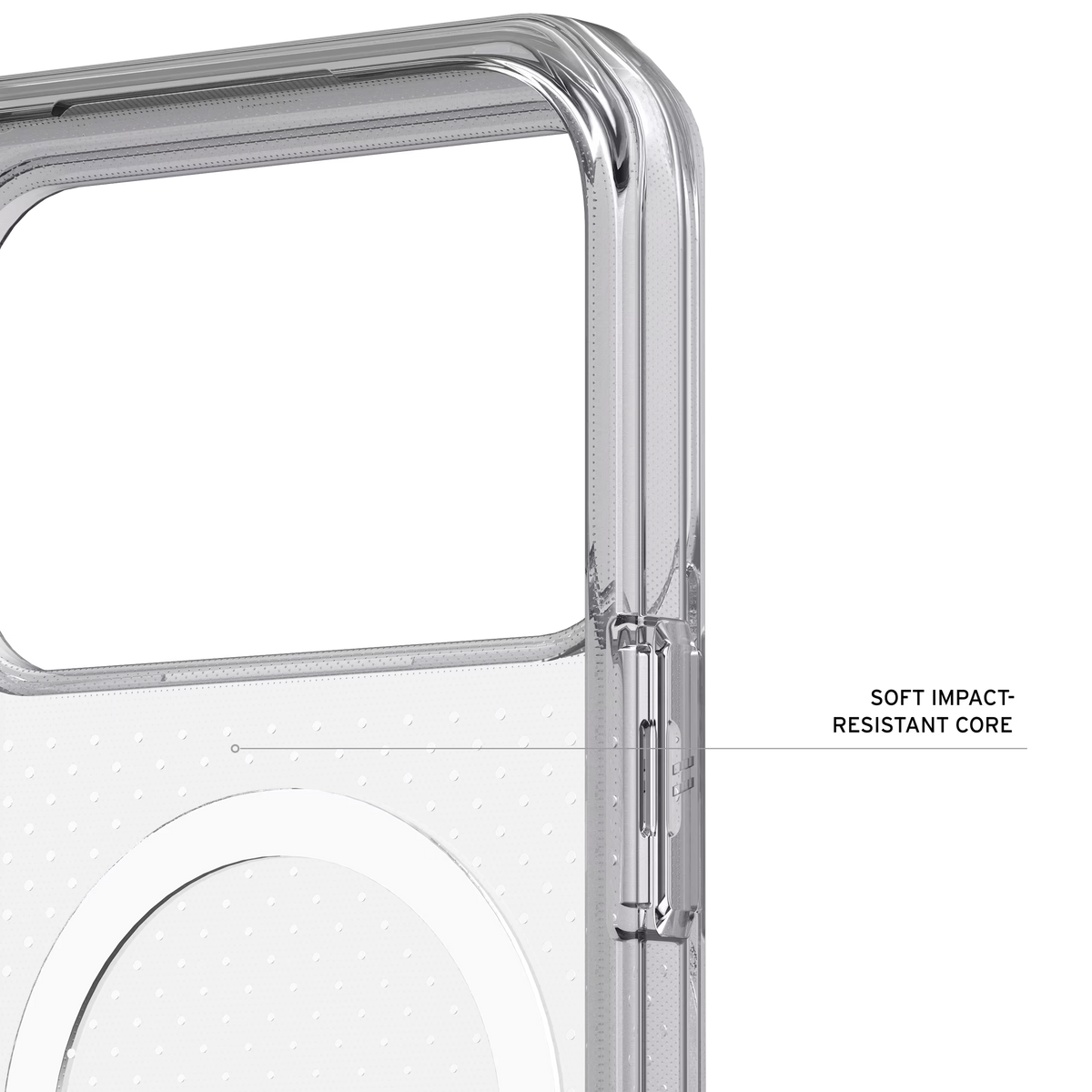 UAG รุ่น Dot (Magsafe) - เคส iPhone 17 Pro Max / 18 Pro Max - สี Ice/Smoke