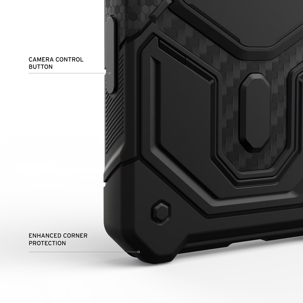 UAG รุ่น Monarch Pro (Cap) - เคส iPhone 17 Pro Max / 18 Pro Max - สี Carbon Fiber