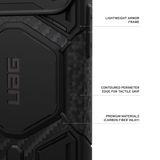 UAG รุ่น Monarch Pro (Cap) - เคส iPhone 17 Pro Max / 18 Pro Max - สี Carbon Fiber