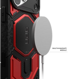 UAG รุ่น Monarch Pro (Cap) - เคส iPhone 17 Pro Max / 18 Pro Max - สี Crimson