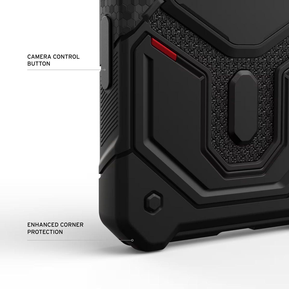 UAG รุ่น Monarch Pro (Cap) - เคส iPhone 17 Pro Max / 18 Pro Max - สี Kevlar Black