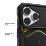 UAG รุ่น Monarch Pro (Cap) - เคส iPhone 17 Pro Max / 18 Pro Max - สี Kevlar Element Green