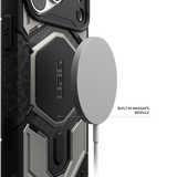 UAG รุ่น Monarch Pro (Cap) - เคส iPhone 17 Pro Max / 18 Pro Max - สี Titanium